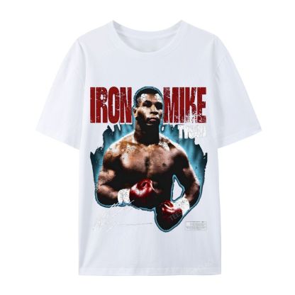 IRON MIKE TYSON Tee  Casual Short Sleeve T-Shirt