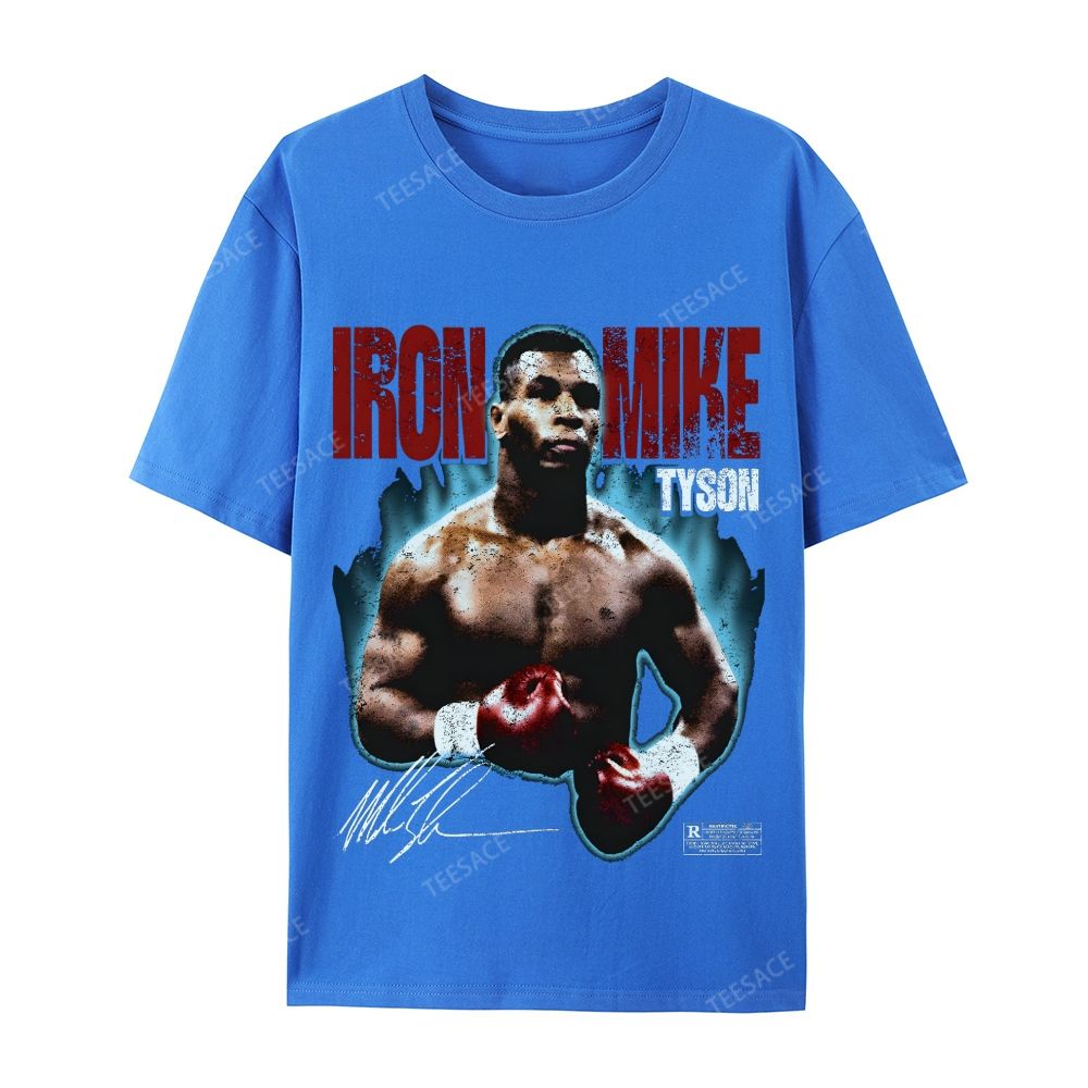 IRON MIKE TYSON Tee  Casual Short Sleeve T-Shirt