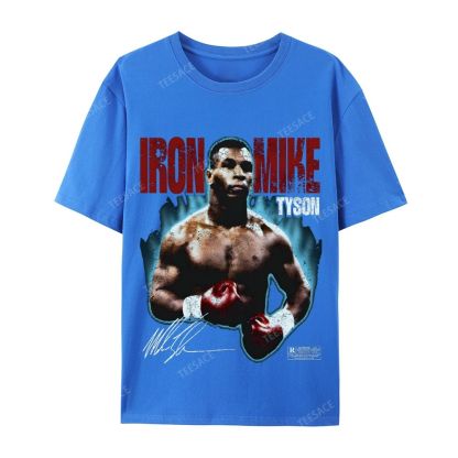 IRON MIKE TYSON Tee  Casual Short Sleeve T-Shirt