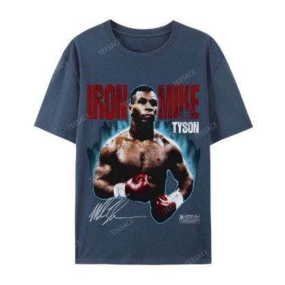 IRON MIKE TYSON Tee  Casual Short Sleeve T-Shirt