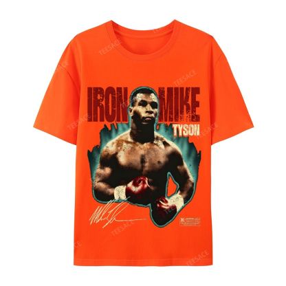 IRON MIKE TYSON Tee  Casual Short Sleeve T-Shirt