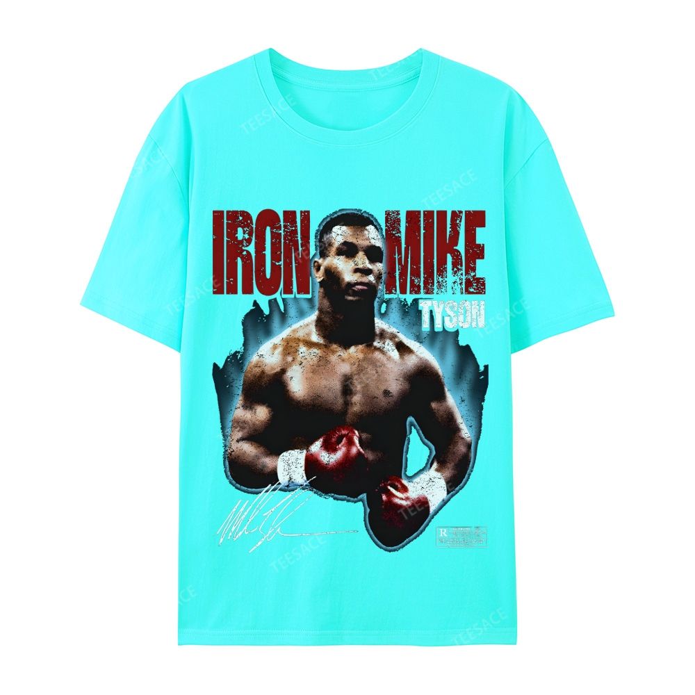 IRON MIKE TYSON Tee  Casual Short Sleeve T-Shirt