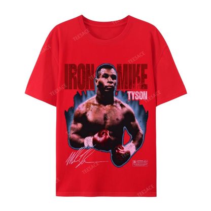IRON MIKE TYSON Tee  Casual Short Sleeve T-Shirt