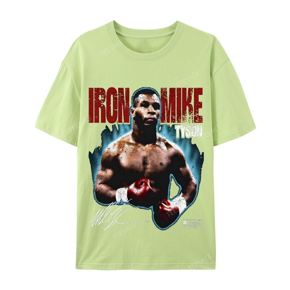 IRON MIKE TYSON Tee  Casual Short Sleeve T-Shirt