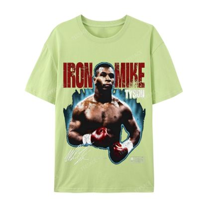 IRON MIKE TYSON Tee  Casual Short Sleeve T-Shirt