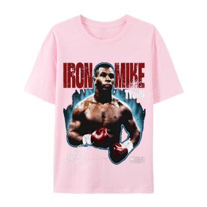 IRON MIKE TYSON Tee  Casual Short Sleeve T-Shirt