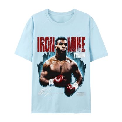 IRON MIKE TYSON Tee  Casual Short Sleeve T-Shirt