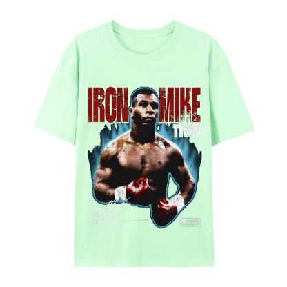 IRON MIKE TYSON Tee  Casual Short Sleeve T-Shirt