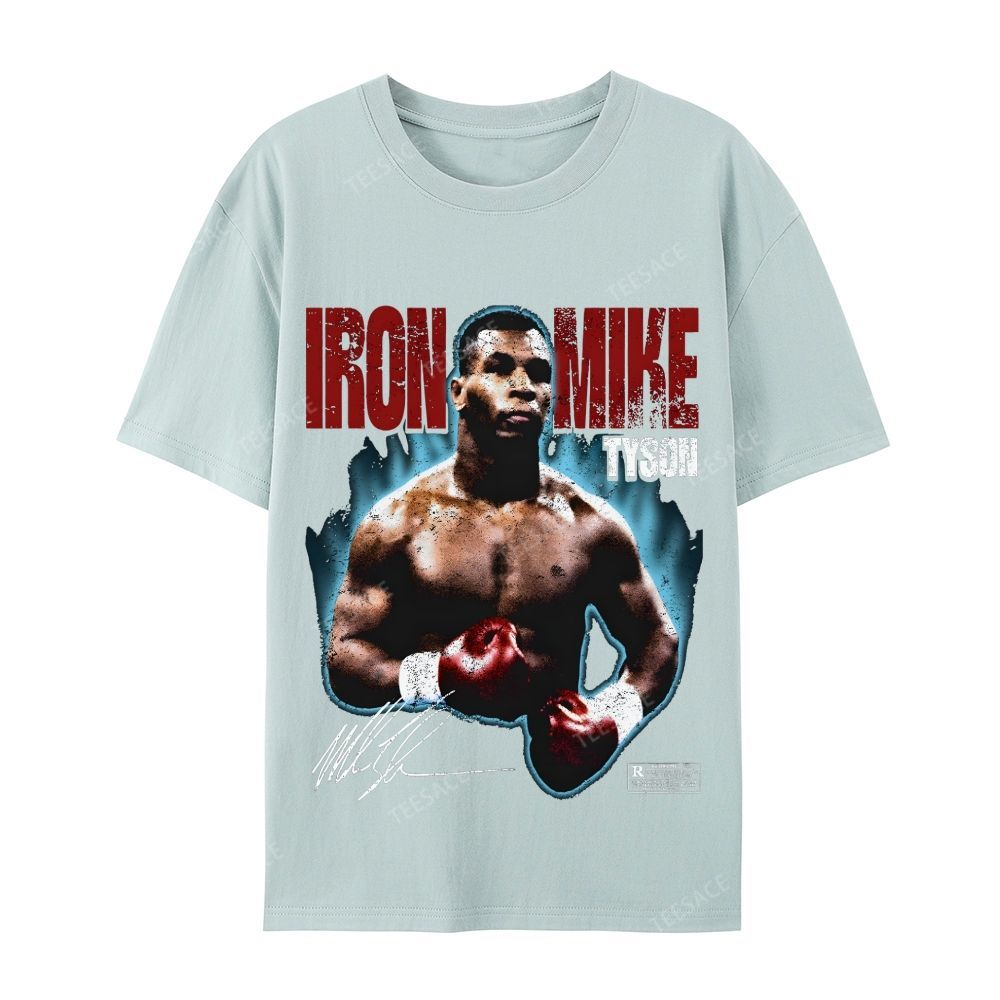 IRON MIKE TYSON Tee  Casual Short Sleeve T-Shirt