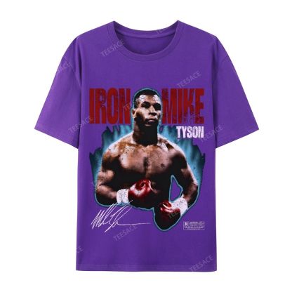IRON MIKE TYSON Tee  Casual Short Sleeve T-Shirt