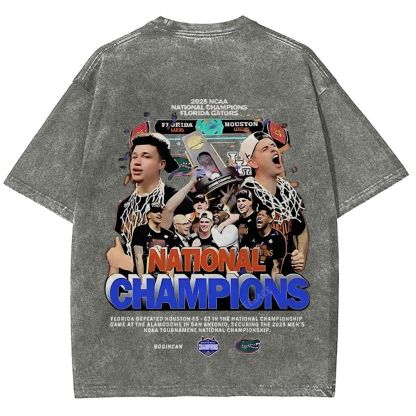 FLORIDA GATORS Tee Vintage Unisex Fit Washed T-Shirt 2505001594
