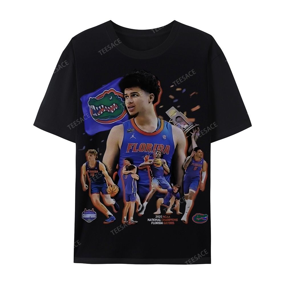 FLORIDA GATORS Tee Vintage Casual Short Sleeve T-Shirt