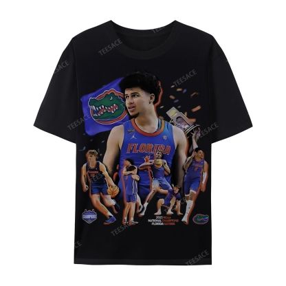 FLORIDA GATORS Tee Vintage  Casual Short Sleeve T-Shirt 