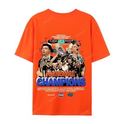 FLORIDA GATORS Tee Vintage  Casual Short Sleeve T-Shirt 