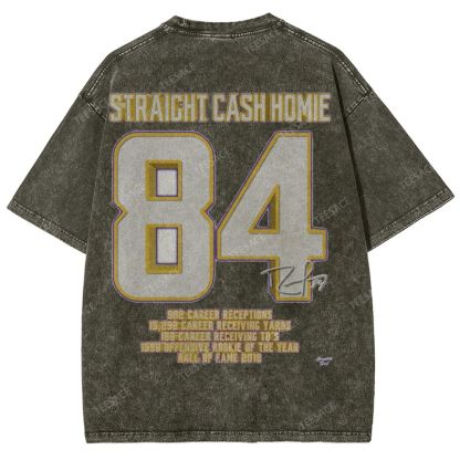 Randy Moss Vikings Tee Unisex Fit Washed T-Shirt