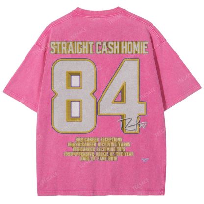 Randy Moss Vikings Tee Unisex Fit Washed T-Shirt