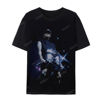 Casual Short Sleeve T-Shirt 2024 CHRIS BROWN V2