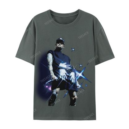 Casual Short Sleeve T-Shirt 2024 CHRIS BROWN V2