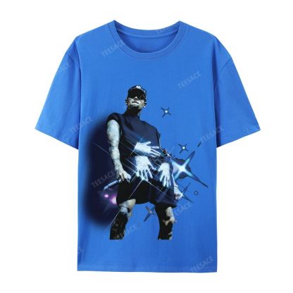 Casual Short Sleeve T-Shirt 2024 CHRIS BROWN V2