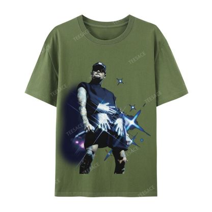 Casual Short Sleeve T-Shirt 2024 CHRIS BROWN V2