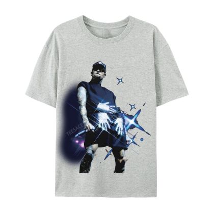 Casual Short Sleeve T-Shirt 2024 CHRIS BROWN V2