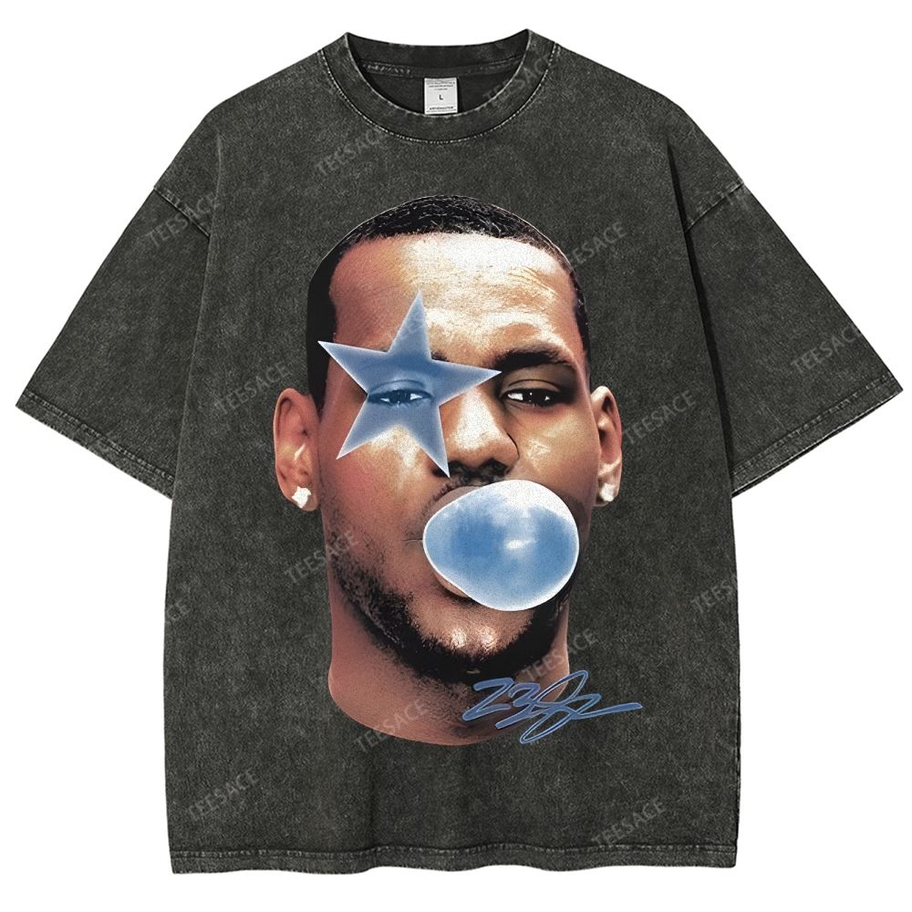 LEBRON JAMES Unisex Fit Washed T-Shirt