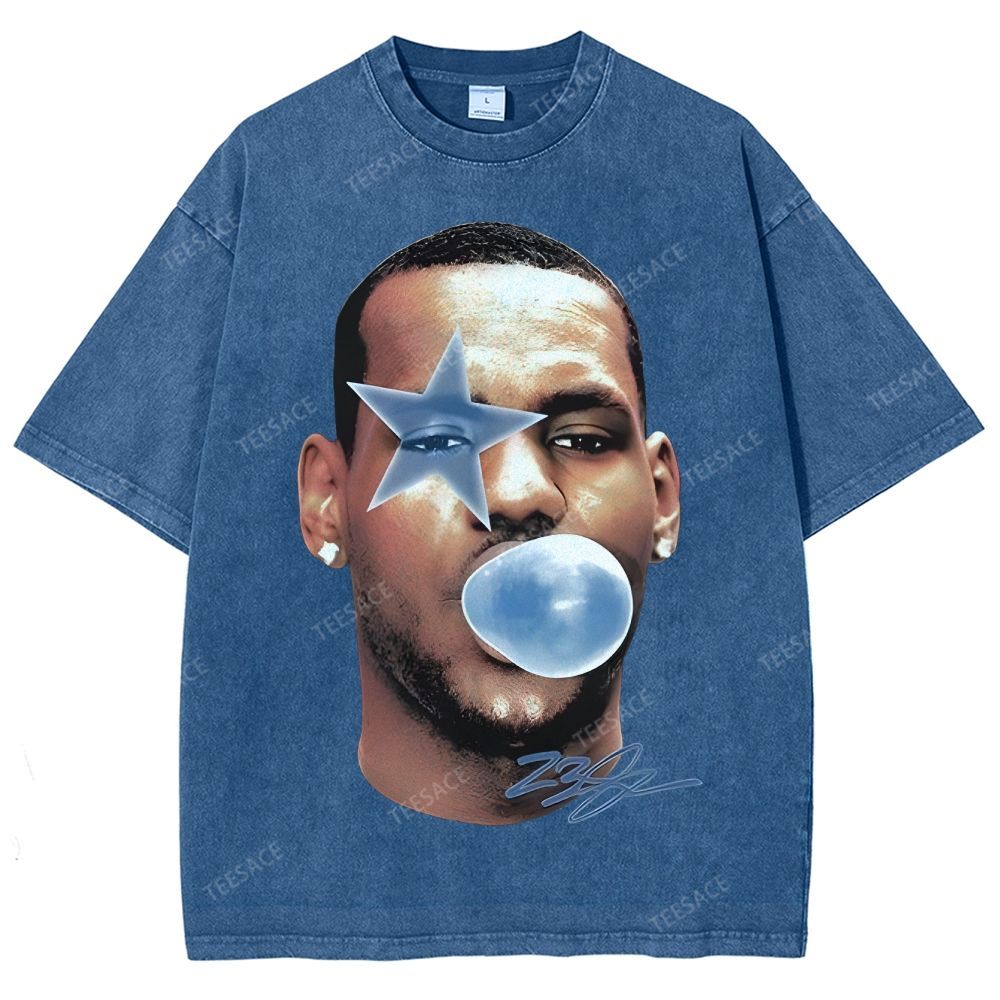 LEBRON JAMES Unisex Fit Washed T-Shirt