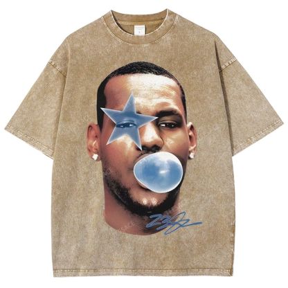 LEBRON JAMES Unisex Fit Washed T-Shirt