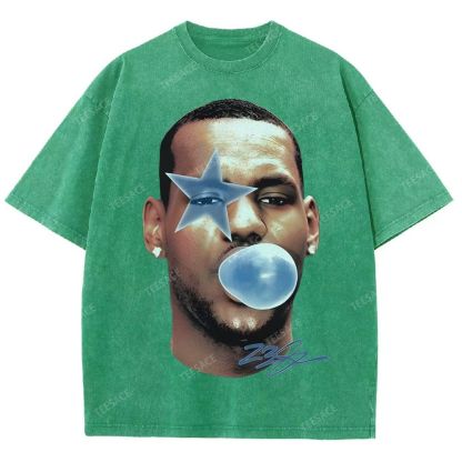 LEBRON JAMES Unisex Fit Washed T-Shirt