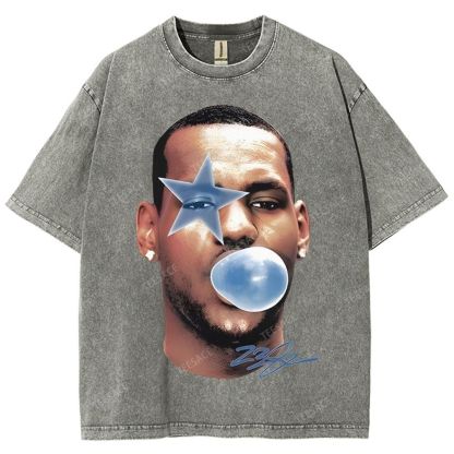 LEBRON JAMES Unisex Fit Washed T-Shirt