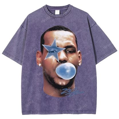 LEBRON JAMES Unisex Fit Washed T-Shirt