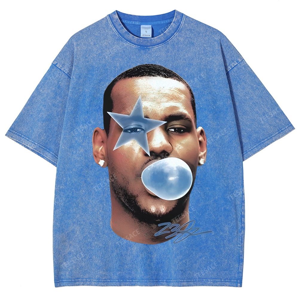 LEBRON JAMES Unisex Fit Washed T-Shirt