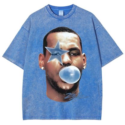 LEBRON JAMES Unisex Fit Washed T-Shirt