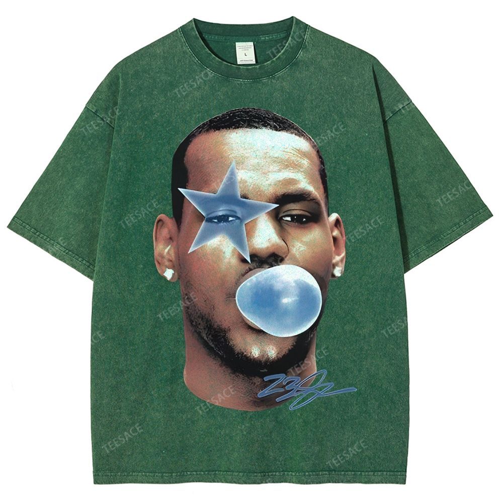 LEBRON JAMES Unisex Fit Washed T-Shirt