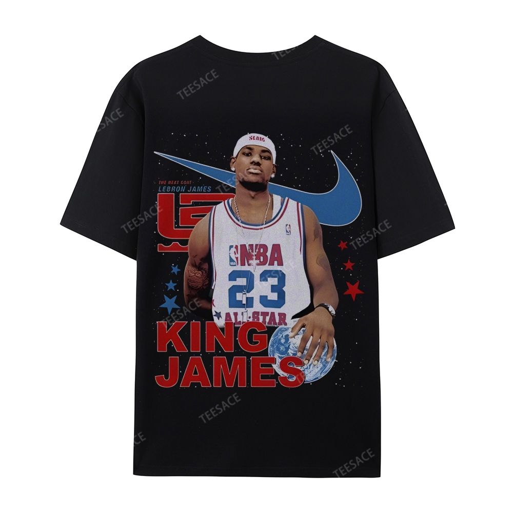 LEBRON JAMES Casual Short Sleeve T-Shirt 