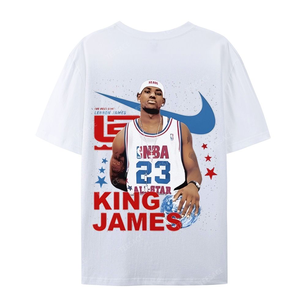 LEBRON JAMES Casual Short Sleeve T-Shirt 