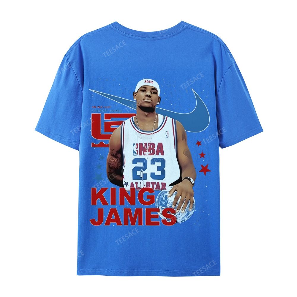 LEBRON JAMES Casual Short Sleeve T-Shirt 