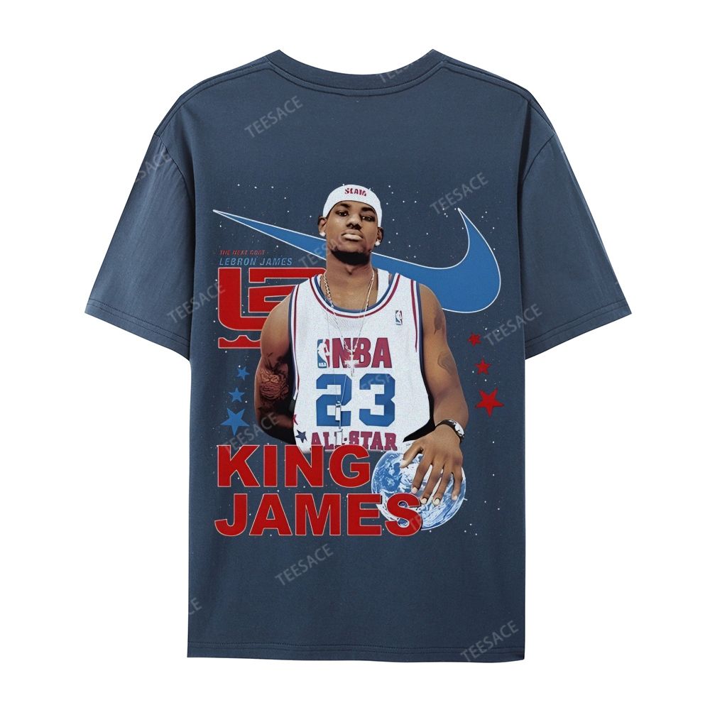 LEBRON JAMES Casual Short Sleeve T-Shirt 