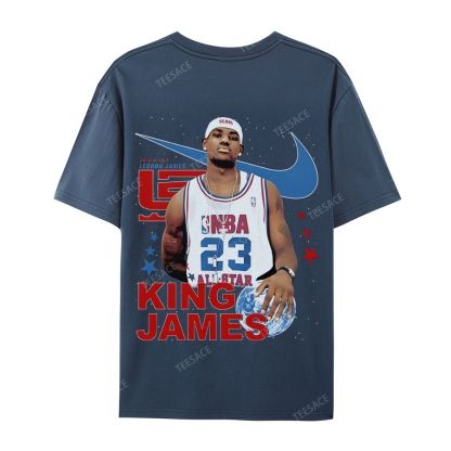 LEBRON JAMES Casual Short Sleeve T-Shirt 