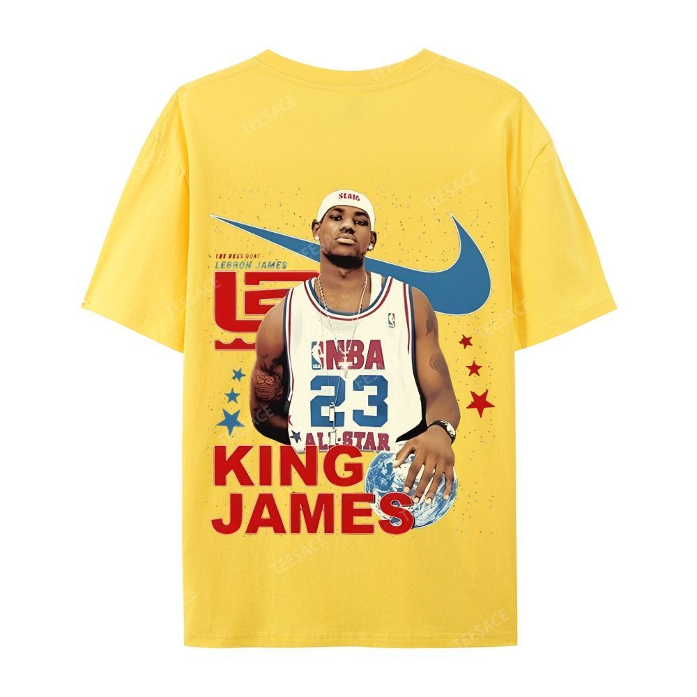 LEBRON JAMES Casual Short Sleeve T-Shirt 