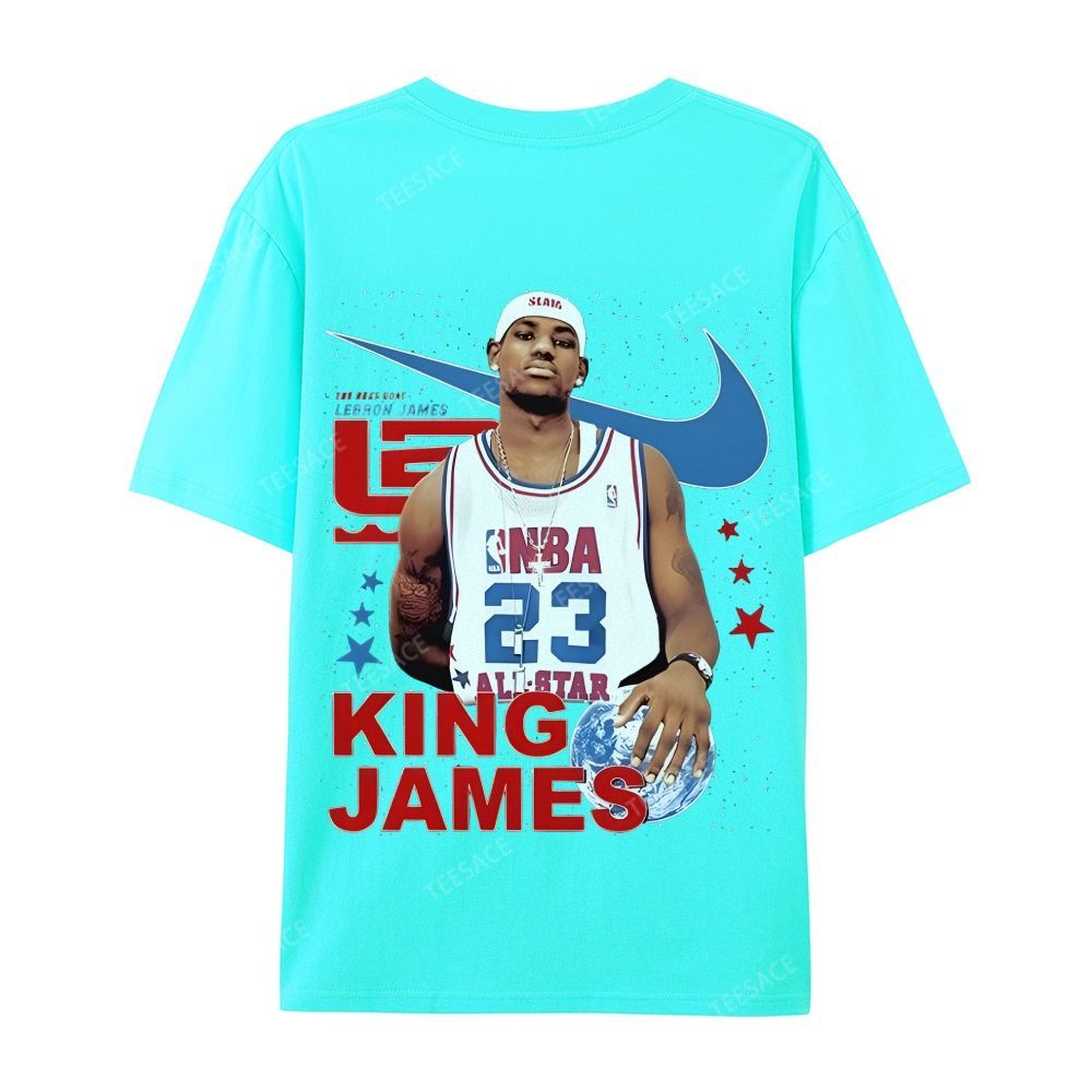 LEBRON JAMES Casual Short Sleeve T-Shirt 
