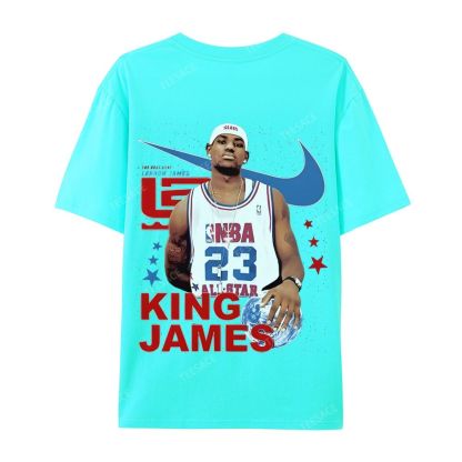 LEBRON JAMES Casual Short Sleeve T-Shirt 