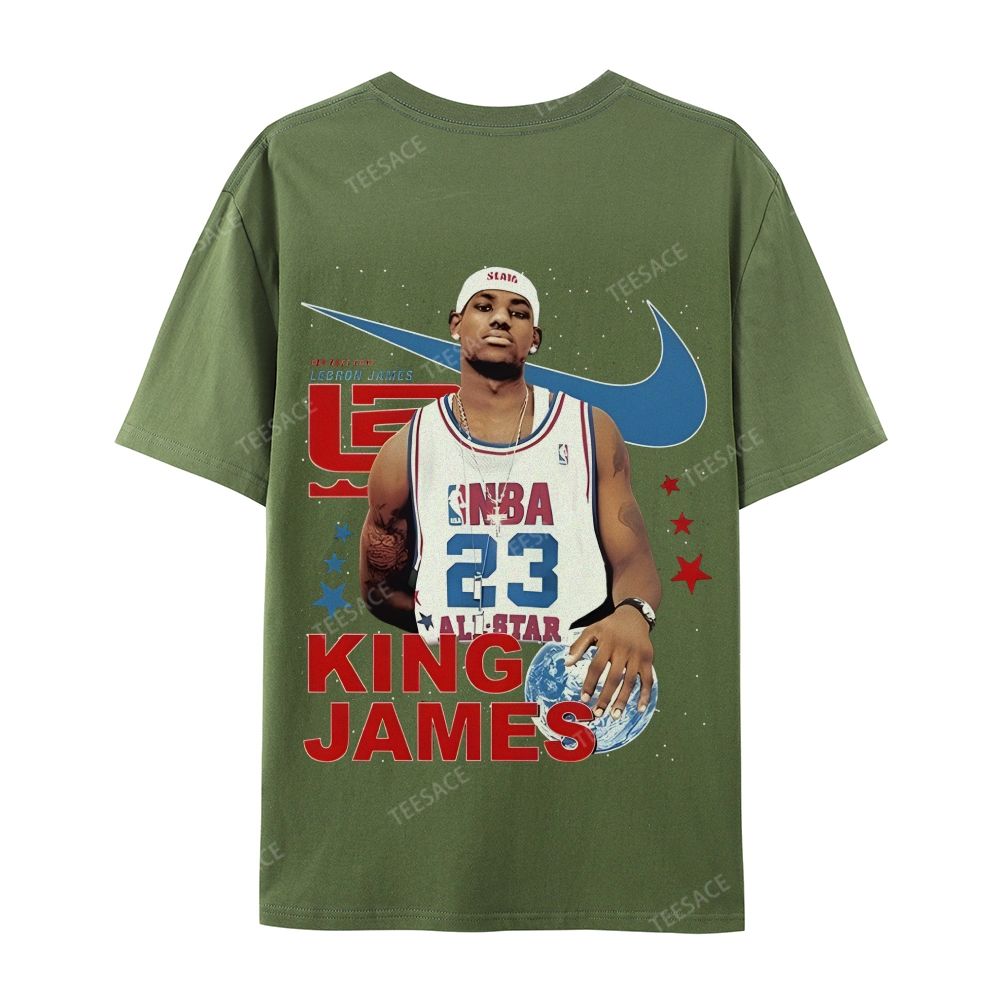 LEBRON JAMES Casual Short Sleeve T-Shirt 