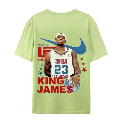 LEBRON JAMES Casual Short Sleeve T-Shirt 