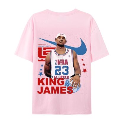 LEBRON JAMES Casual Short Sleeve T-Shirt 