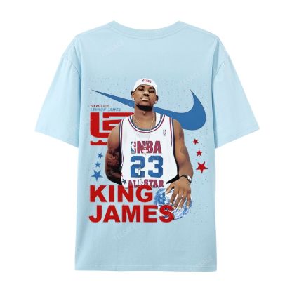 LEBRON JAMES Casual Short Sleeve T-Shirt 