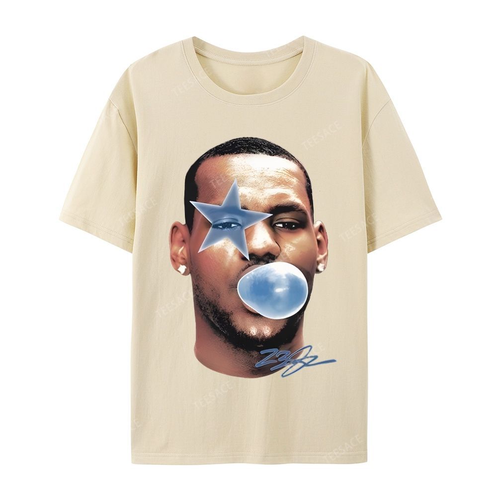 LEBRON JAMES Casual Short Sleeve T-Shirt 