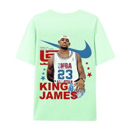 LEBRON JAMES Casual Short Sleeve T-Shirt 