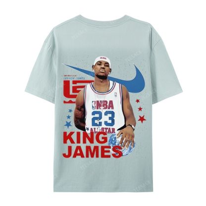 LEBRON JAMES Casual Short Sleeve T-Shirt 