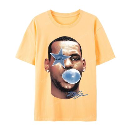 LEBRON JAMES Casual Short Sleeve T-Shirt 